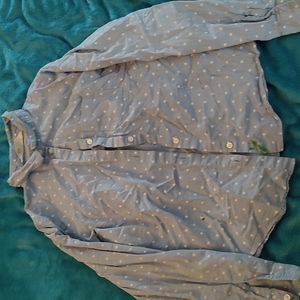 Light blue button up long sleeve